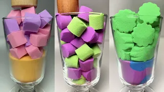 Kinetic Sand ASMR, Drop and squish,Very Satisfying and Relaxing,