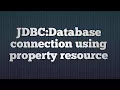 5 JDBC Database connection using property resource Java with Property File and Database MySql