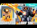 Download Lagu I Survived 100 Days as WATCHMAN OF DOOM in Minecaft!