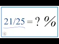 What grade is 21 out of 25