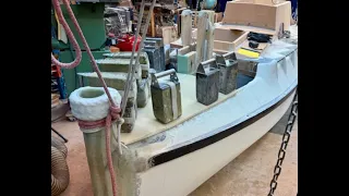 17 April 2025. Now  80 cm fore deck