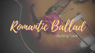emotive romantic ballad guitar backing track in e jam track