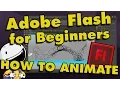 How To Animate in Flash CS6 CC Tutorial for Beginners