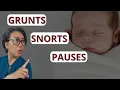 Newborn Grunting Noisy Breathing Normal or Not