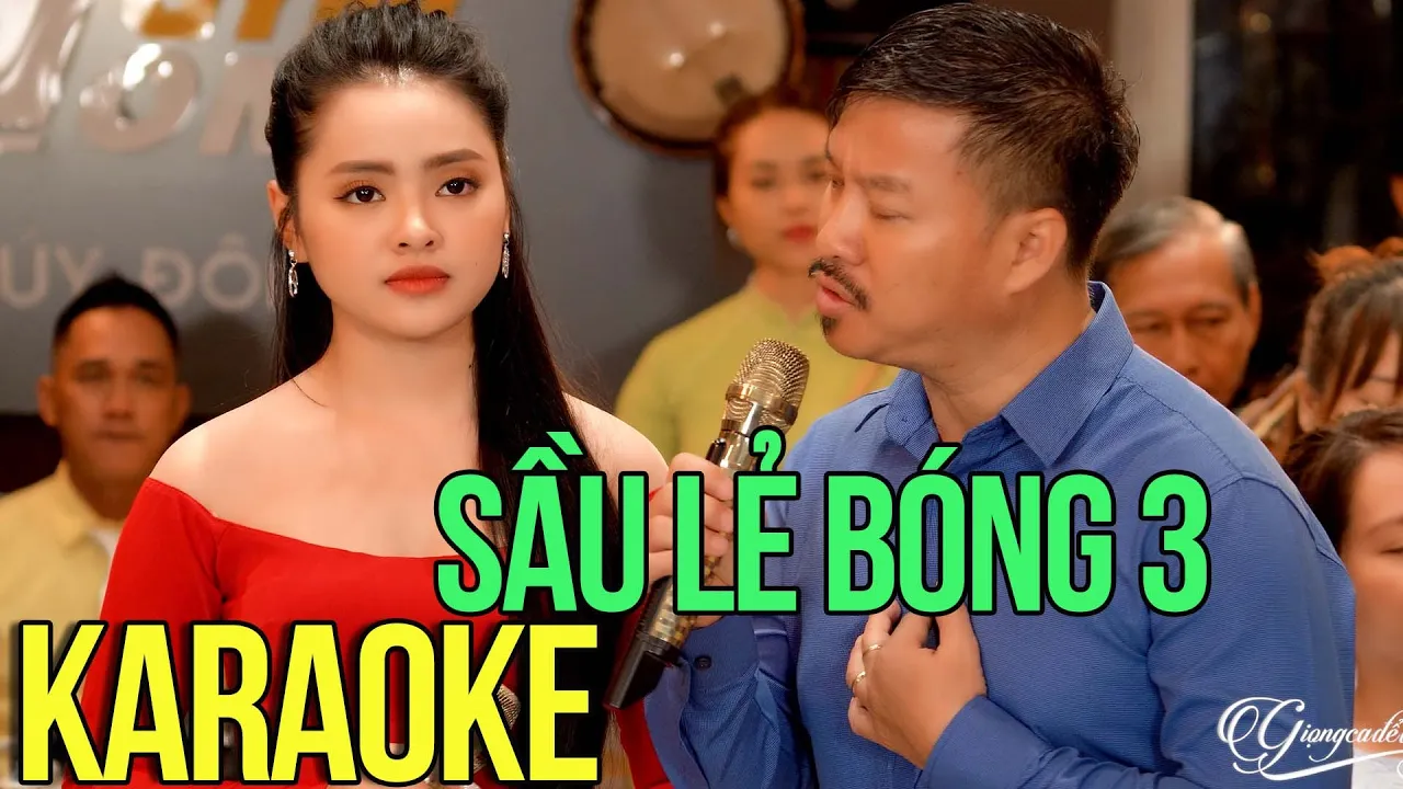 Karaoke Sầu Lẻ Bóng 3 Quang Lập Thu Hường | Karaoke beat chất lượng cao