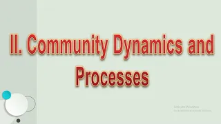 Elements of Community