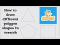 How to draw different in scratch