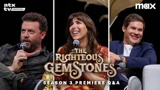 THE RIGHTEOUS GEMSTONES Season 3 Premiere Q A MAX ATX TV