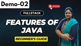 Java FullStack Demo 02 Features Of Java Beginner s Guide