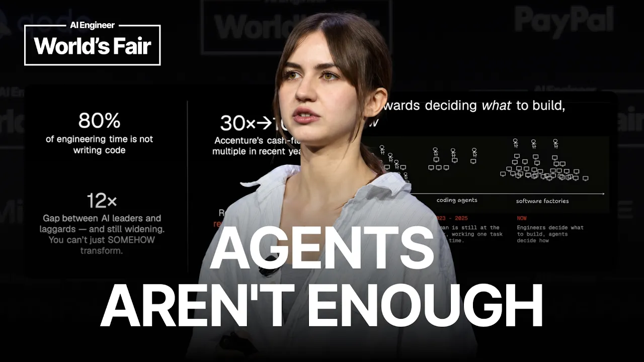 What It Actually Takes to Build a Software Factory — Tereza Tížková, Factory: video thumbnail