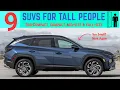 Best 9 SUVs for Tall People 2025 Edition