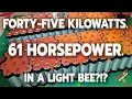 RIDICULOUS 45kW AMPACE JP40 TABLESS 80V SURRON BATTERY PACK AKA WHO NEEDS A LIGHT BEE WITH 61HP
