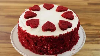 Red Velvet Cake Recipe | How to Make Red Velvet Cake