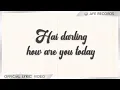 Download Lagu Serasi - Hai Darling (Official Lyric Video)