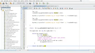 java random string of specified length