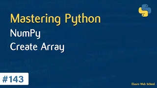 Learn Python in Arabic - Numpy