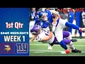 Vikings vs Giants Full Highlights 1st QTR Aug 15 2026 NFL Preseason Week 1