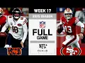 Sunday Night Showdown Chicago Bears vs San Francisco 49ers FULL GAME NFL 2025 Season Week 17