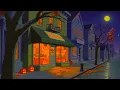 Download Lagu a vintage autumn night with relaxing oldies music playing in another room (halloween ambiance)