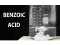 Making Benzoic Acid from sodium benzoate