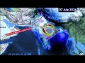 NEXT 25 Days Weather System Map Forecast South Asia 1 To 25 July 2026 LPA North BOB