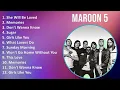 Maroon 5 2025 MIX Playlist - She Will Be Loved, Memories, Don't Wanna Know, Sugar