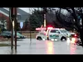 Overnight rains cause flooding in Troy