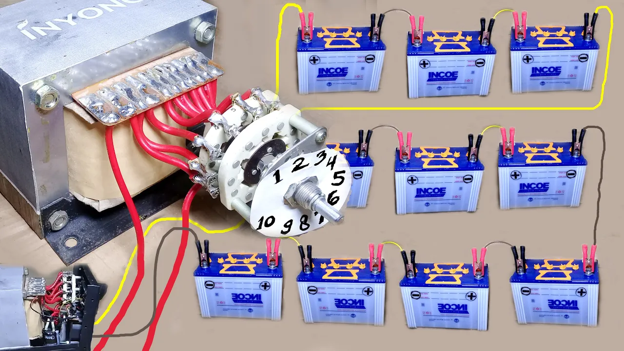 Cara mudah membuat casan aki dari power supply bekas - 12v battery charger part #1