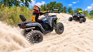 Quad Bike Got STUCK & Buggy Overheated! Our Ride Went WRONG!