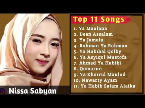 Download MP3 #TOP 11 Lagu Nissa Sabyan