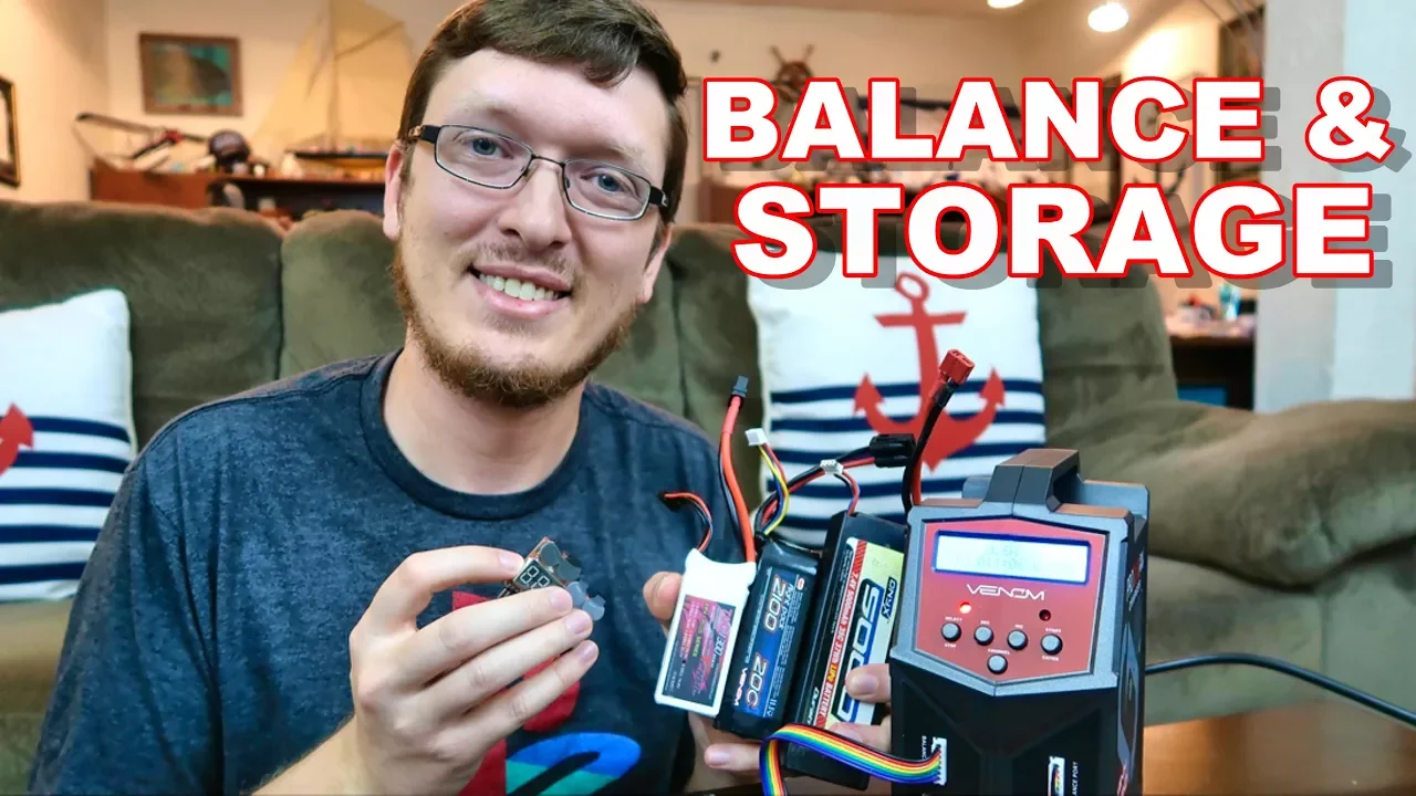 RC LiPo Battery Basics Balance & Storage Charging Pt. 2 - TheRcSaylors