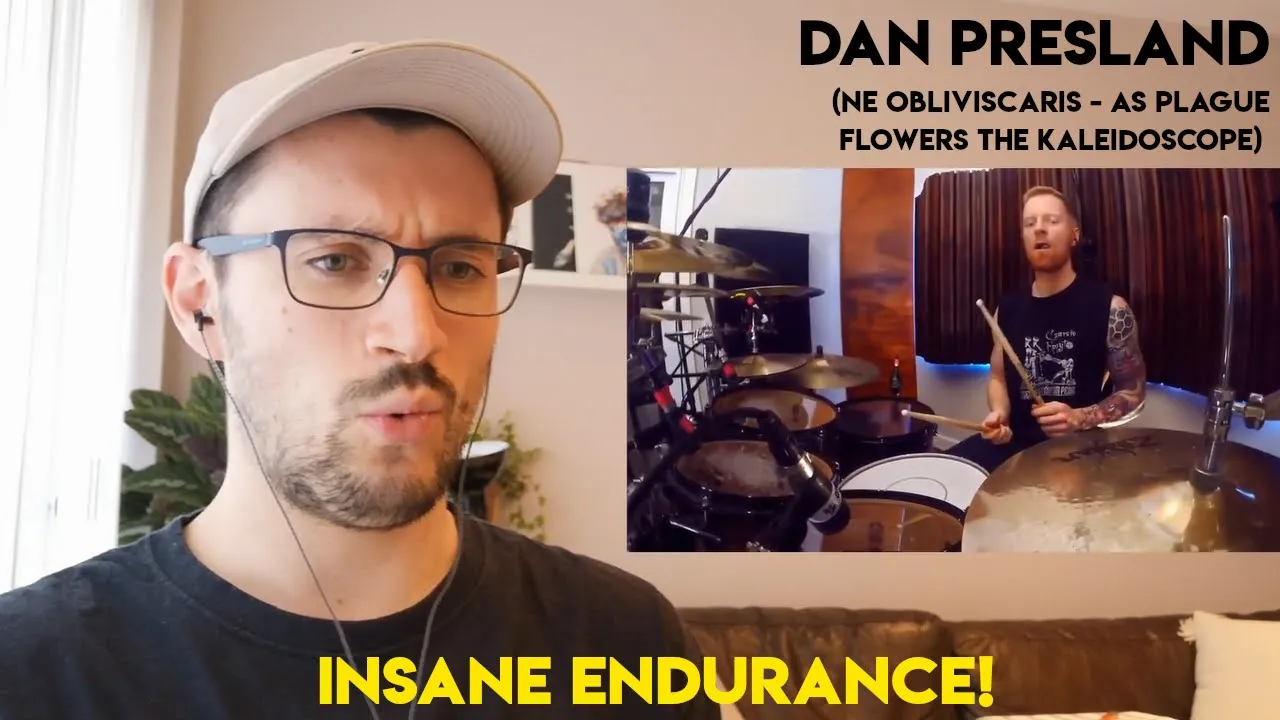 Drum Teacher reacts to Dan Presland (Ne Obliviscaris - As Plague Flowers the Kaleidoscope)