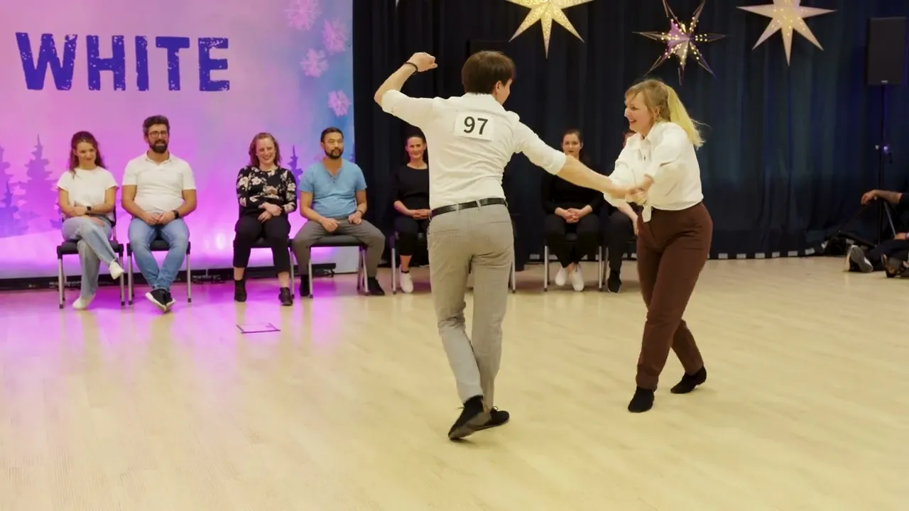 Kevin Rocher & Trine Nordkvelle - Strictly Open Finals - Winter White 2024
