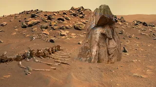 Инопланетное лицо на Марсе загадочные артефакты красной планеты