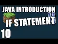 Java If Statements Java Introduction for Minecraft Modding