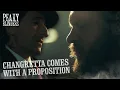 Alfie Solomons meets Luca Changretta Peaky Blinders