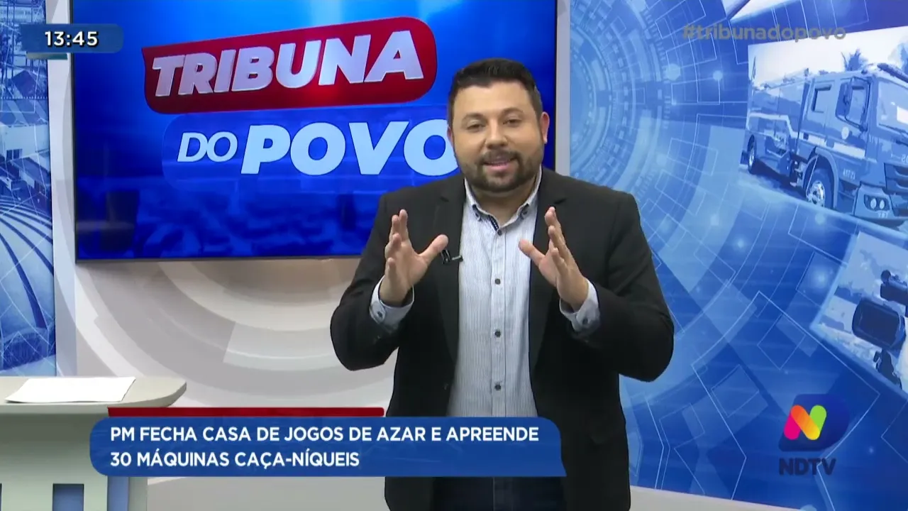 PM fecha casa de jogos de azar e apreende 30 máquinas caça-níqueis em Joinville
