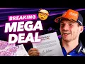MAX VERSTAPPEN SIGNS MEGA DEAL WITH RED BULL UNTIL 2030
