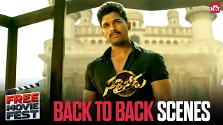 sarrainodu back to back action scenes telugu movie allu arjun rakul preet singh sun nxt