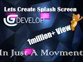 Full tutorial of Splash Screen in Gdevelop 5 For Free