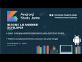 Android Study Jams - Session 1 DSC NIE