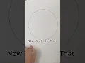 Download Lagu How To Draw A Circle #tutorial #art #shorts