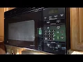 Microwave Door Handle Replacement Tutorial GE WB15X337 Spacemaker XL