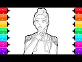 KPop Demon Hunters Coloring Pages How to Color in Rumi