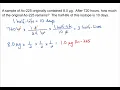 Half-Life Problems-Nuclear Chemistry