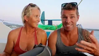 TWO on a BOAT? How We Keep our SANITY – KITES, BIKES, SUP, SCUBA