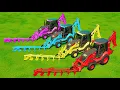 Download Lagu Tractors With COLORS - GARAGE with MTZ Mini Tractors - Farming Simulator 22