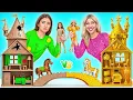 Download Lagu We Build Amazing Doll House Rich vs Broke Challenge | Funny Challenges by Multi DO Smile