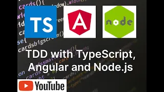 TDD with TypeScript AngularJS and Node js