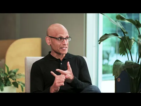 Microsoft AI and Hiring Shift podcast — video edited by Sarthak Dey